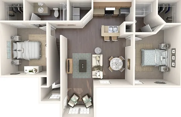 2B Floor Plan 2B Floor Plan
