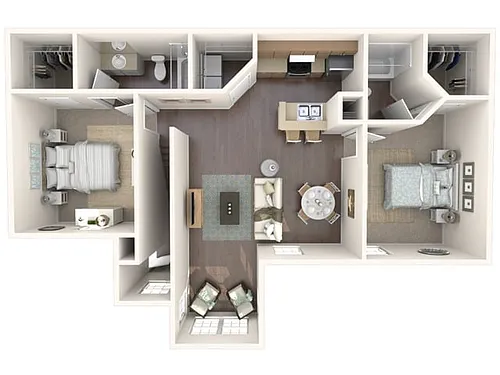 Floor plan 2B