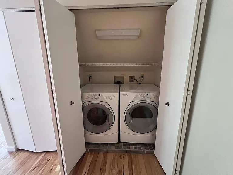 In-unit washer and dryer