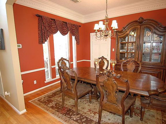 Dining room opens to the living room which is great for entertaining!