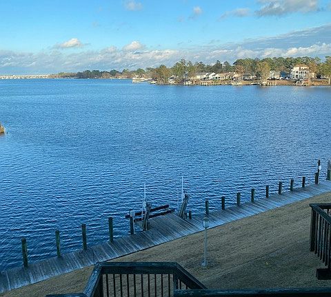 Enjoy morning sunrises and evening sunsets.