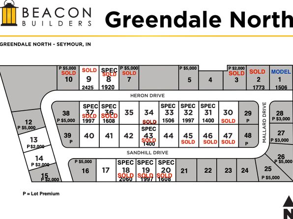 1400 Buildable Plan, Greendale North