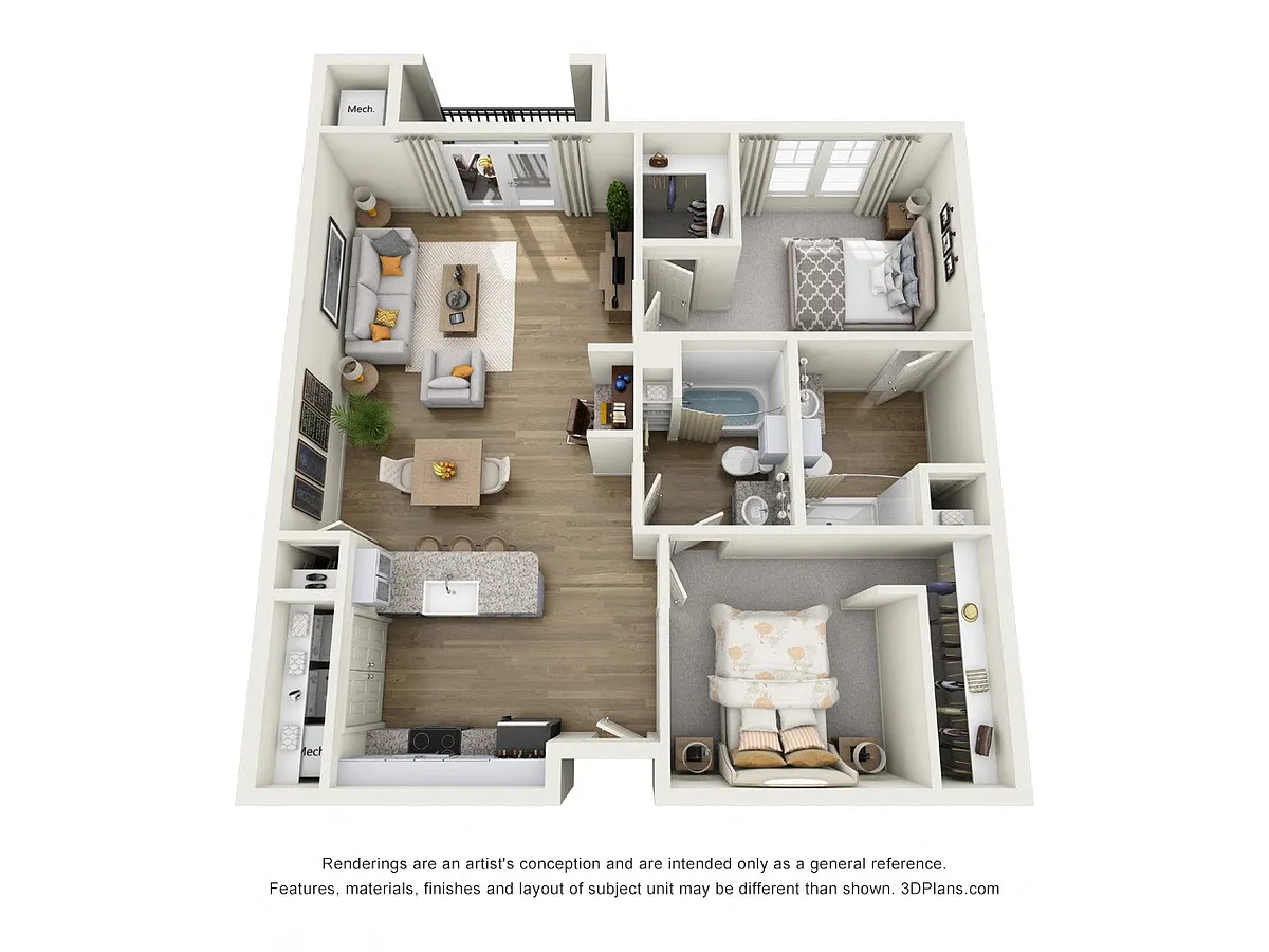 Floor plan Live Oak