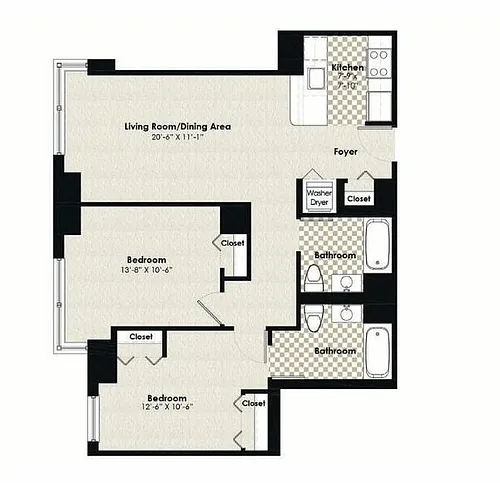 Floor plan HPN AB1