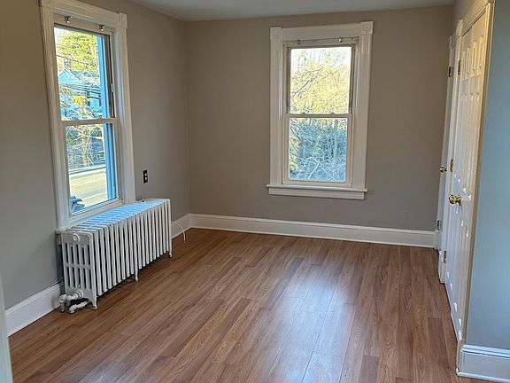 Bedroom with two large closets - one walk-in closets