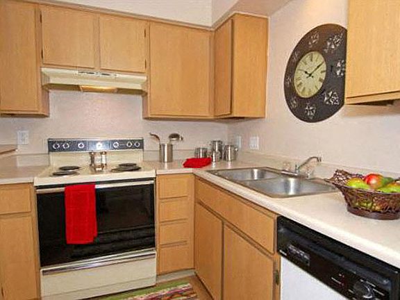 Lots of Cabinet space in the kitchen