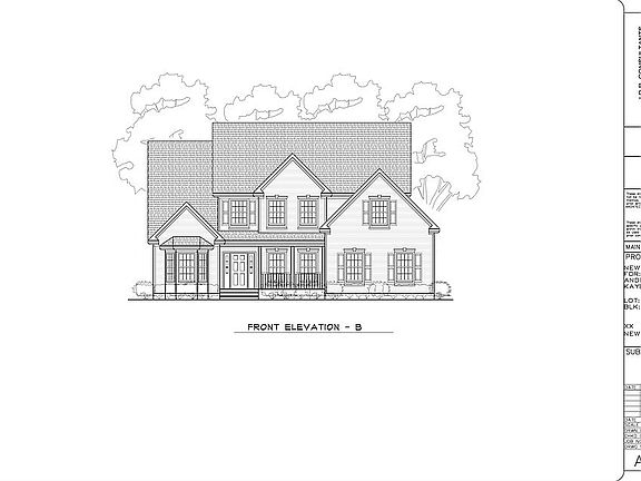 Front Elevation "B"