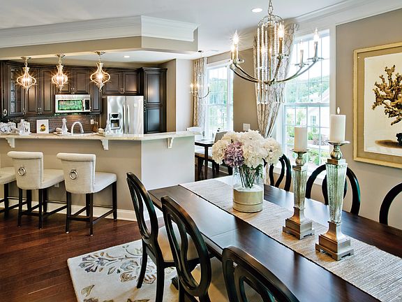 Dining Room Adjacent to Kitchen