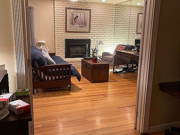 Office/Den into living room