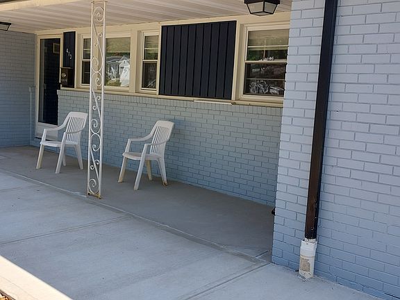 Relax on the front porch or back patio