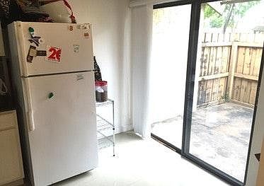 Fenced in Front Patio