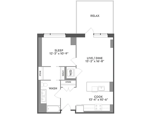 Floor plan A3e