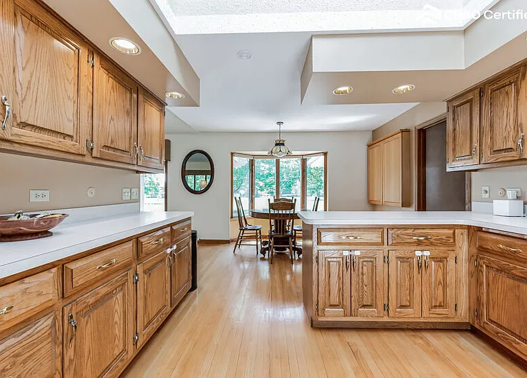 Spacious meal prepping or hosting kitchen