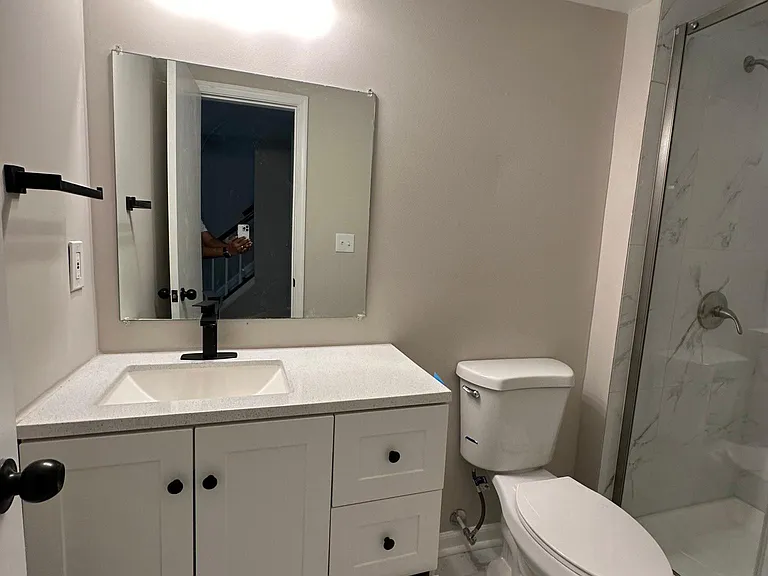 Basement Full bathroom.