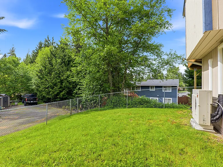 Fenced-In Back Yard