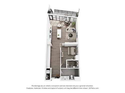 Floor plan LWA1