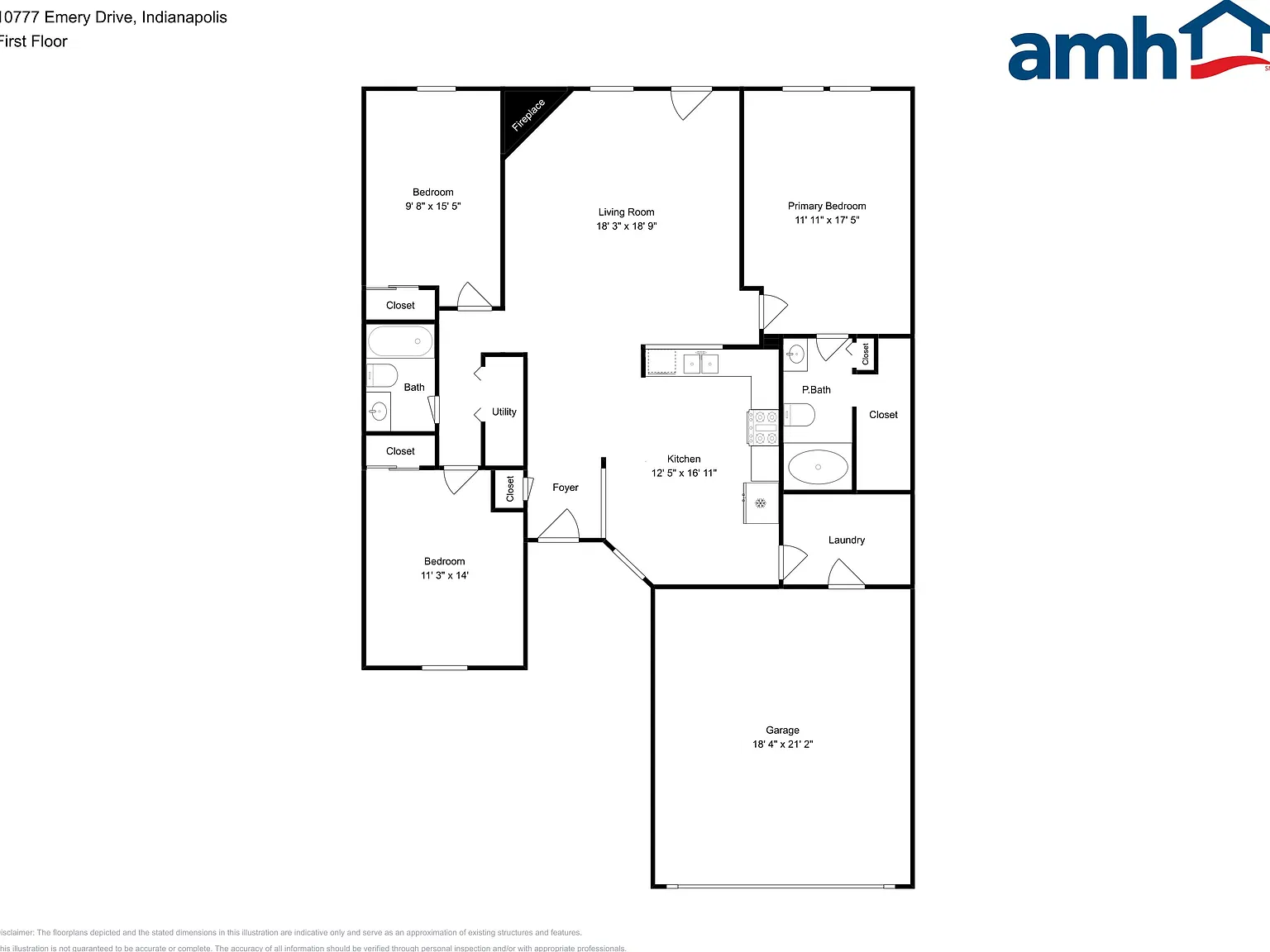 3 bed, 2.0 bath, 1490 sqft, $1,885 — Photo 2