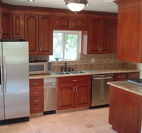 Cherry Wood Kitchen