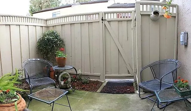 Rear Patio.