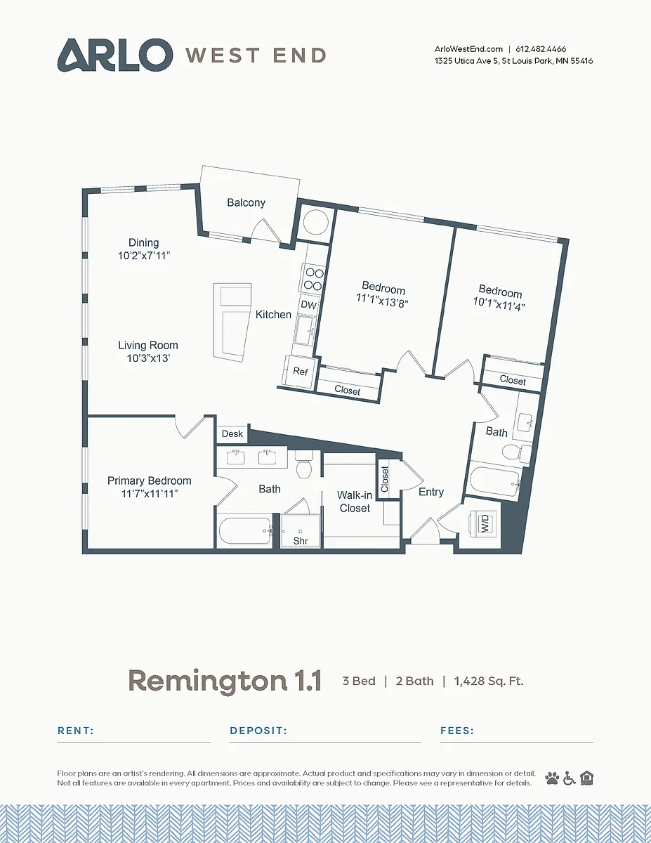 Floor plan Remington 1.1