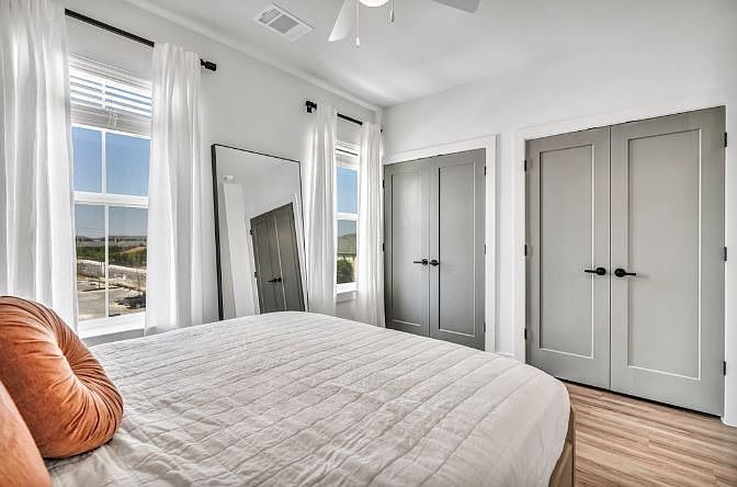 Spacious rooms