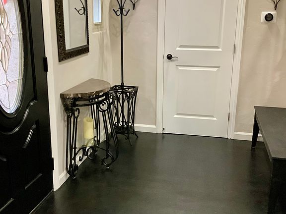 Entryway and downstairs bathroom