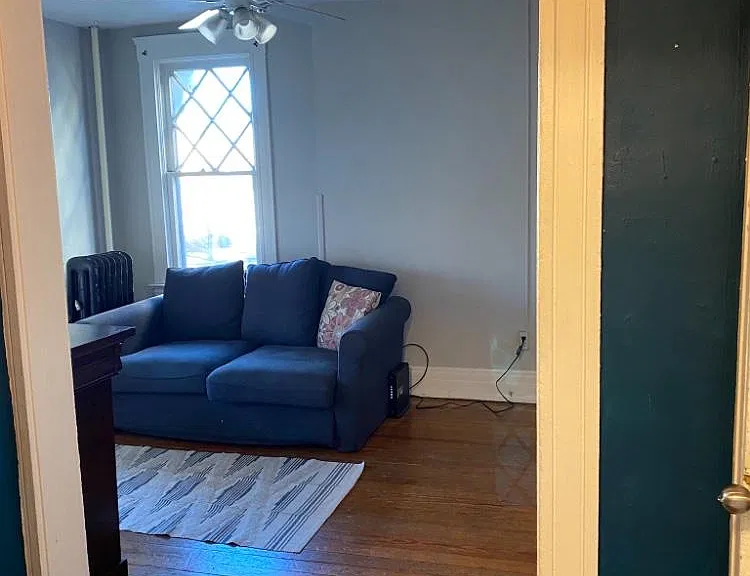 Foyer looking in to living room