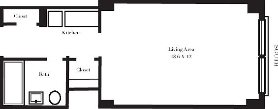 2nd image of 433 W 34th St APT 16C