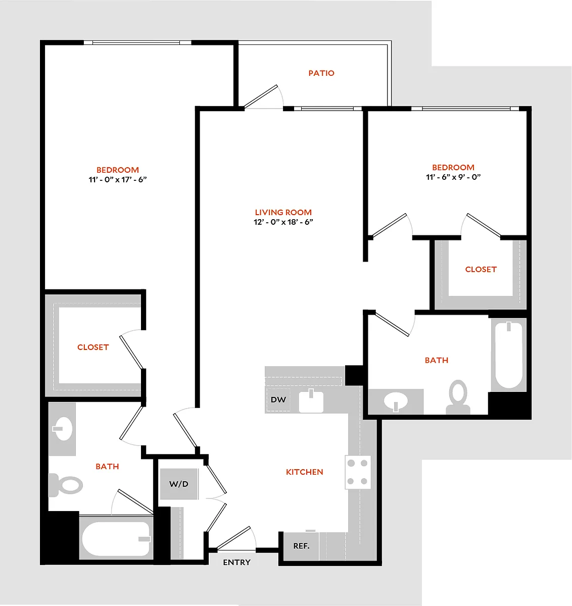 Floor plan Plan 2A