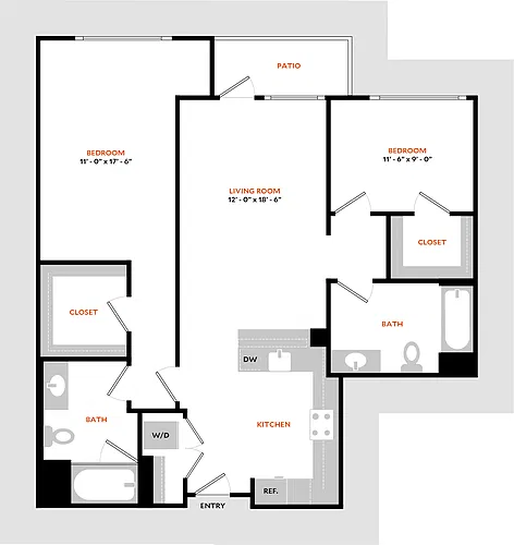 Floor plan Plan 2A