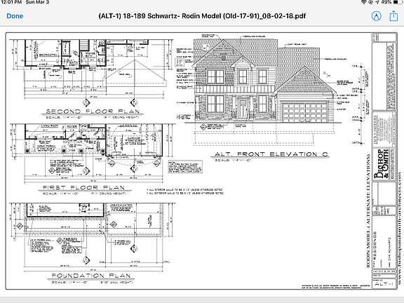 Front elevation 