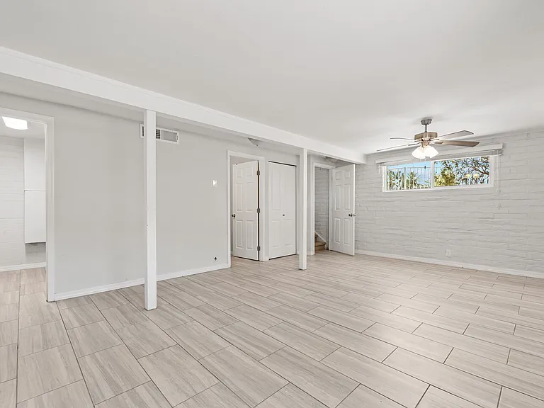 Primary suite connects directly to its own private bath for ultimate convenience.