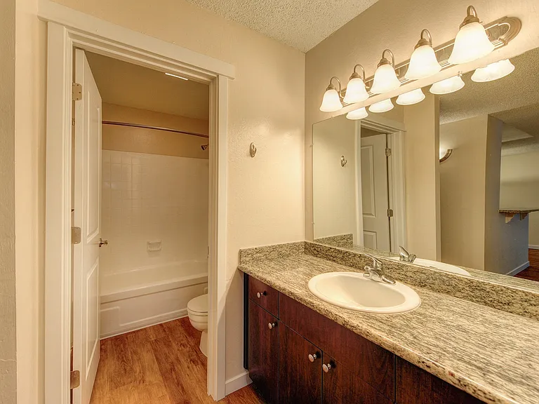 Bathroom with Granite Countertops