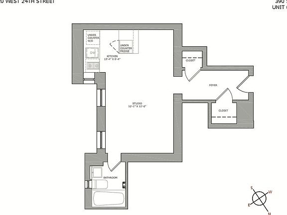 2nd image of 220 W 24th St APT 6F