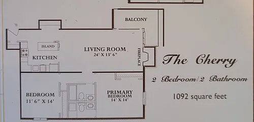 Floor plan Cherry