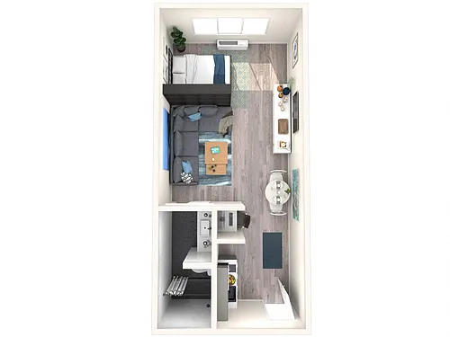 Floor plan Studio Large