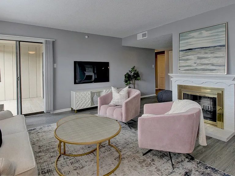 Spacious living area