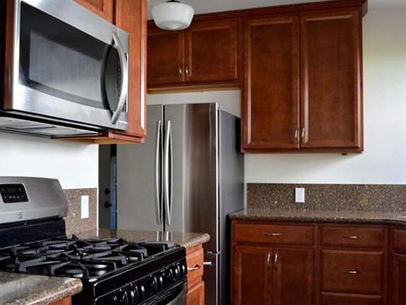 Tile floors in kitchen