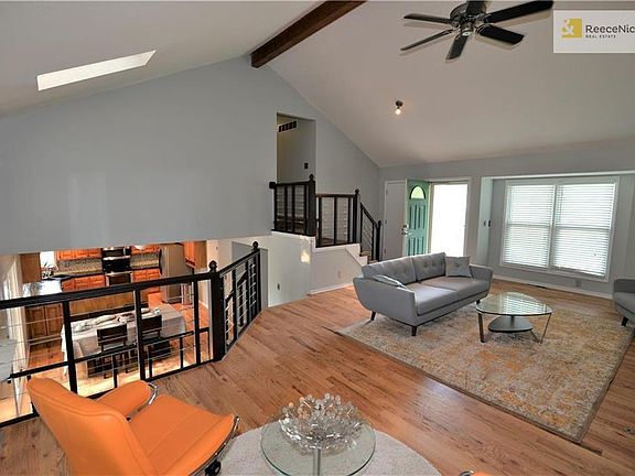 Looking at kitchen from Living room and sitting area