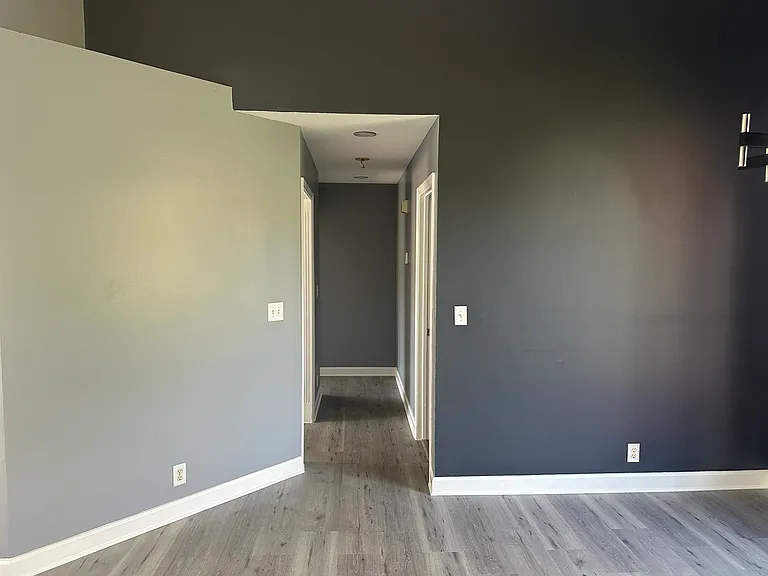 Foyer to Hallway to Master Bedroom