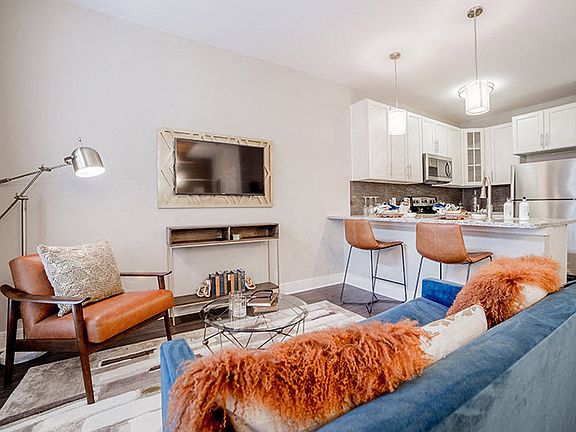 Marble Style Floorplan Living Room