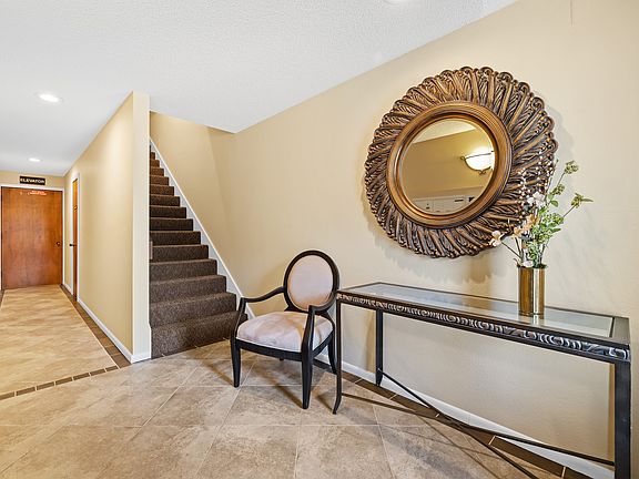 A secured lobby style entry to greet your guests.