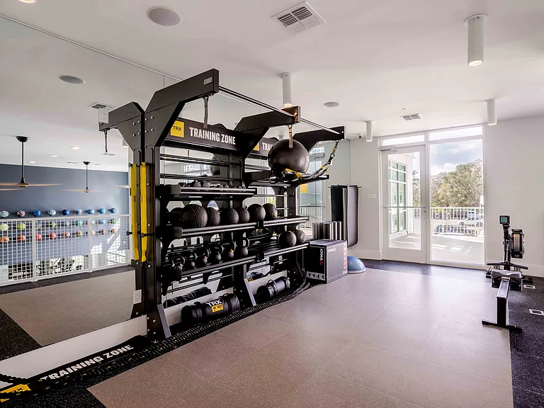 Fitness Center Cirrus Apartments