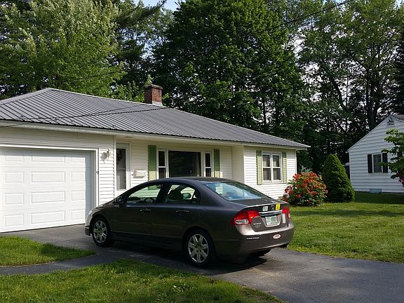 Short, level driveway
