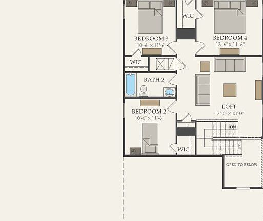 Second Floor 4 br 2.5 ba