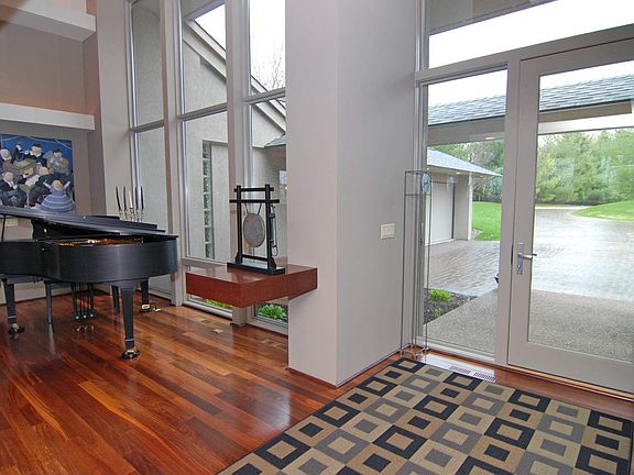 Open entrance to the home.