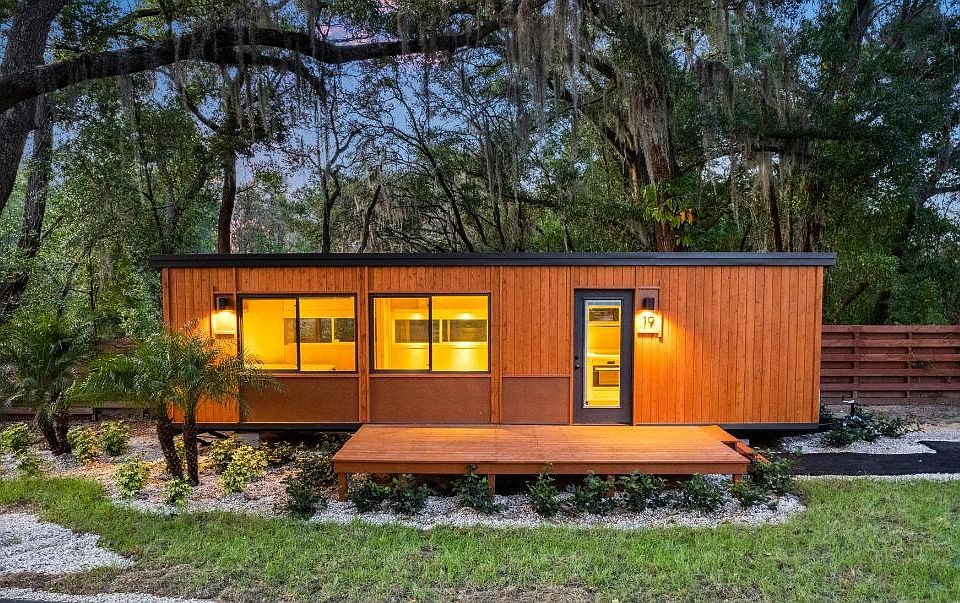 Lot #19 All-Electric - Exterior with Private Deck