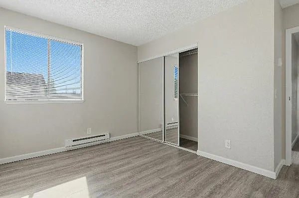 One bedroom of two