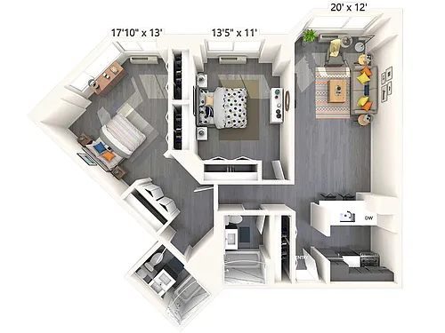 Floor plan B1-1057-2