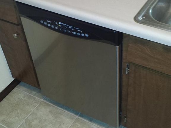 New Dishwasher and Kitchen Flooring